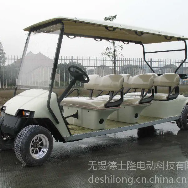 无锡德士隆供应电动高尔夫球车6座 高尔夫球车 电动会所车