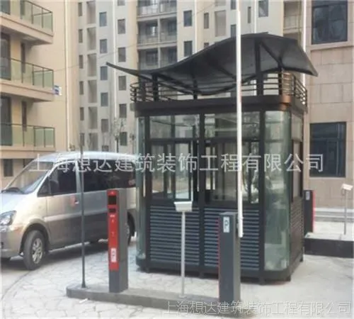岗亭批发,新款钢结构岗亭,方形钢岗亭,免费维修