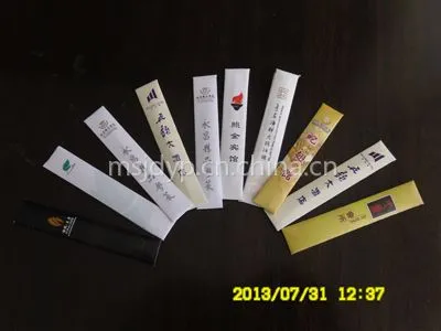 供应银川西宁兰州拉萨乌鲁木齐厂家专业订做铜版纸筷套 日式筷套 长筷套 广告筷套 一次性筷套