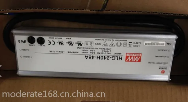 明纬电源240W铝壳灌胶防水 HLG-240H-36A系列 输出36V 过ULCE认证质保7年