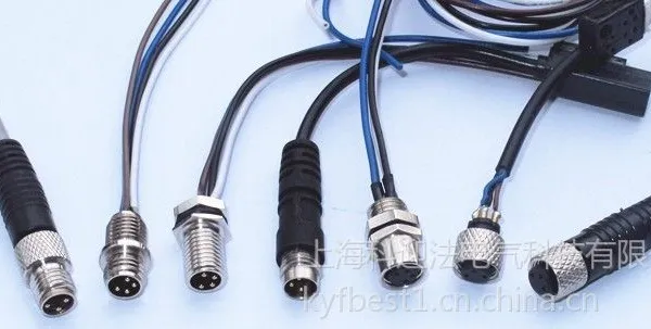 供应M8带电缆连接器、M8带线插座系列
