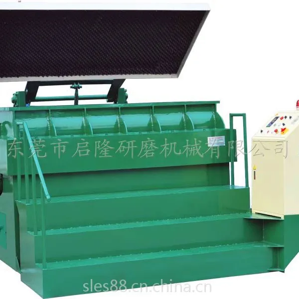 高效卧式振动研磨机大工件研磨机型-东莞启隆