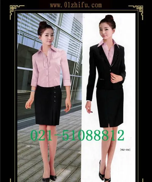��Ӧ�ļ�Ůʽְҵ������ȹװ,�Ϻ�רҵ���������칫��Աְҵװ��