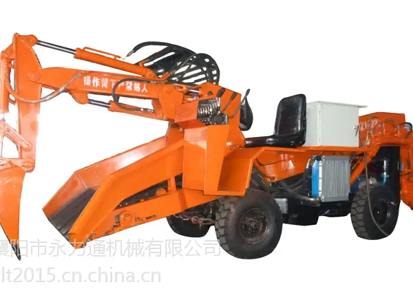 自贡隧洞扒碴机型号 永力通重工 自贡小型轮式扒渣机厂家