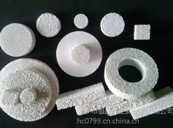 泡沫陶瓷过滤器 过滤废水 废气 固液分离专用滤片
