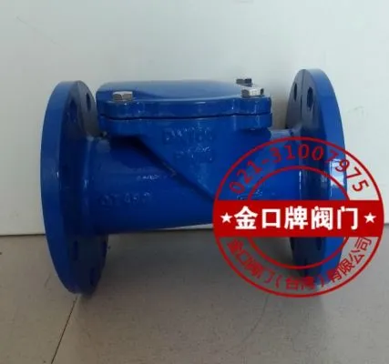 橡胶瓣止回阀H44X 台湾金口水利软密封止回阀