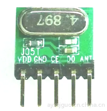 低功耗 小体积 超外差 无线模块 J05T