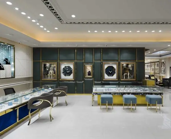 深圳玉器展示柜订做,不锈钢珠宝展示柜制作,华信***烤漆珠宝展柜批发工厂