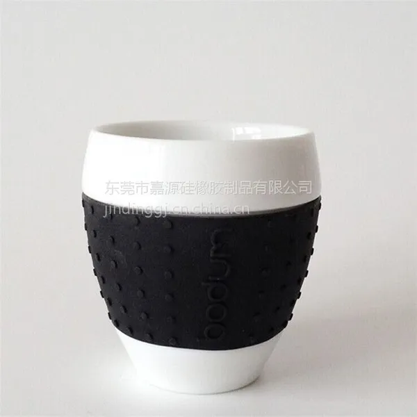 硅胶工厂生产防烫硅胶杯套 咖啡杯套 一次性纸杯隔热套