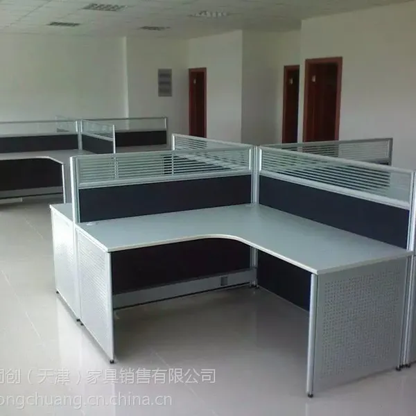 天津现代简约屏风办公桌 屏风办公桌装修效果图 屏风办公桌报价 实木屏风办公桌参数说明