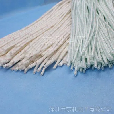 供应黄腊管Φ3.0红条纹 环保阻燃电线套管 护线套管
