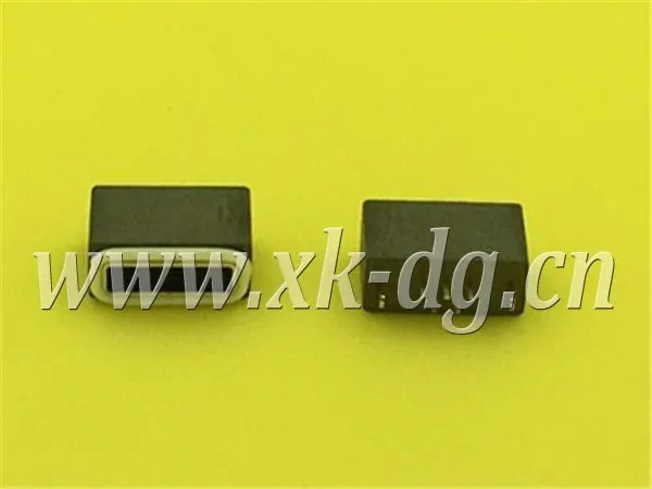 东莞星坤XKB IP67防水MICRO,防水包胶,5P贴片插座不带螺丝孔