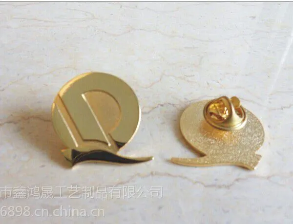 定做哈尔滨合金烤漆徽章/鑫鸿晟工厂定做金属logo徽章价格