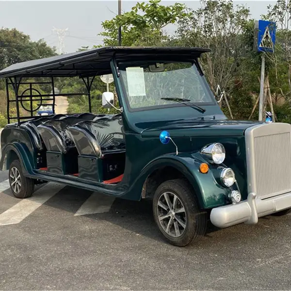 苏新款电动老爷车婚纱车观光车 豪华电动看房老爷车