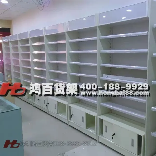 厂家直销药店货架,冷轧钢材质货架供应