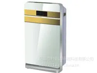 广东家用型空气净化器厂家品牌|土豪金外观|智能检测空气质量|HEAP过滤活性炭吸附和负离子净化技术