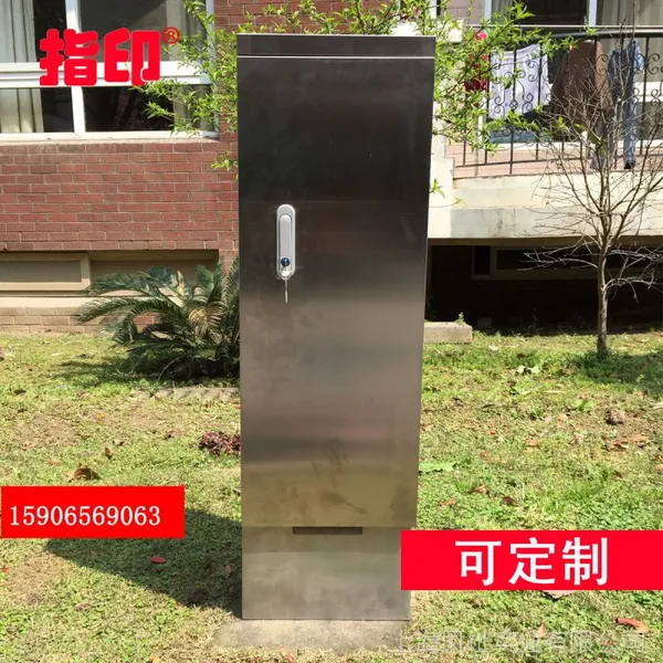 指印 房车营地水电桩 游艇码头智能水电桩 带门水电柱 水电箱