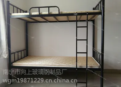广西哪儿有铁架床 上下床卖 双层铁架床多少钱