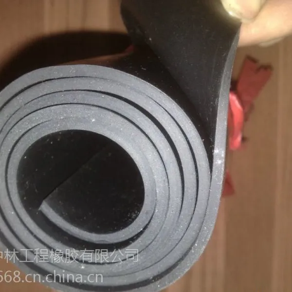 橡胶板厂家供应 衡水中林黑色绝缘耐高压橡胶板