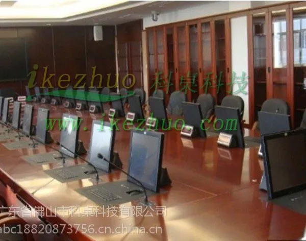 供应科桌FB-17液晶屏翻转器 会议桌桌面显示屏翻转器 视讯会议系统