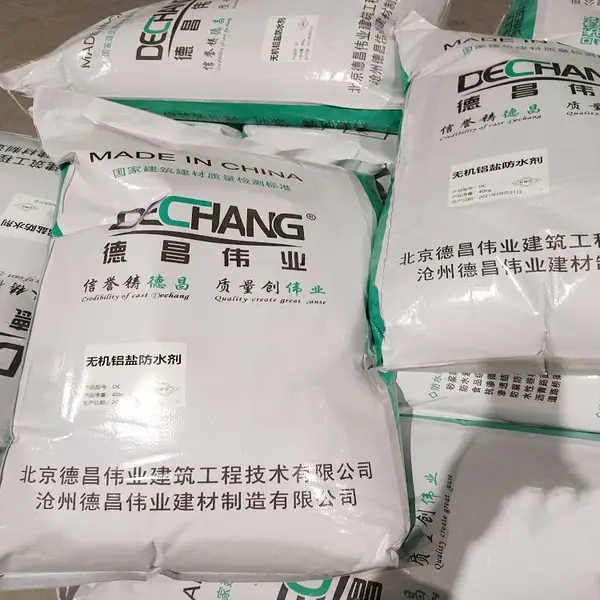 无机铝盐防水剂 建筑结构表面刚性防水砂浆添加剂