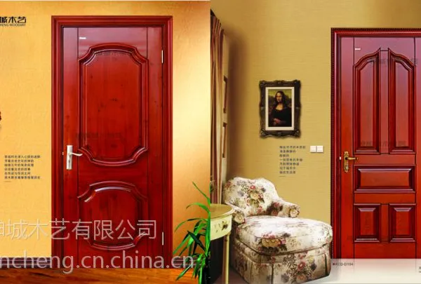 供应坤城原木门实木门KCD-D101/104-定制原木家具-安徽坤城整木家居