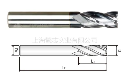 批发销售原装进口韩国WIDIN加工模具钢高硬材料4刃平铣刀