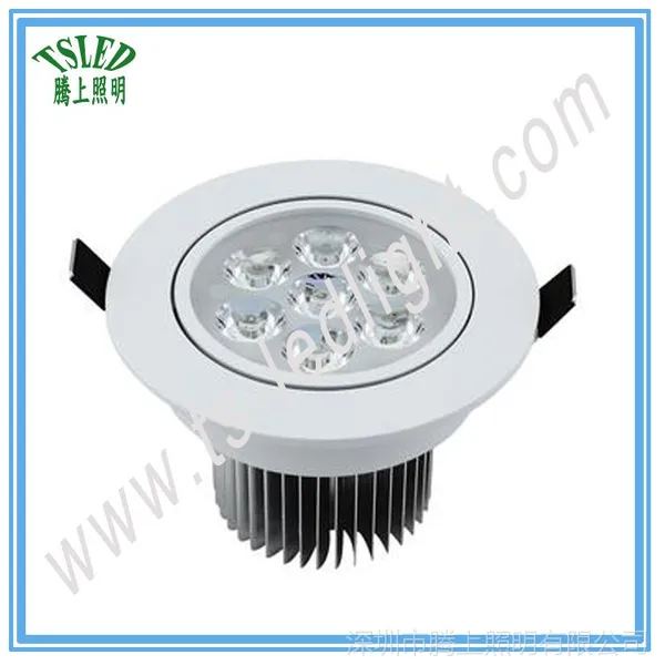 厂家批发7W led天花灯 珠宝店嵌入式高光一体化天花射灯 背景墙灯