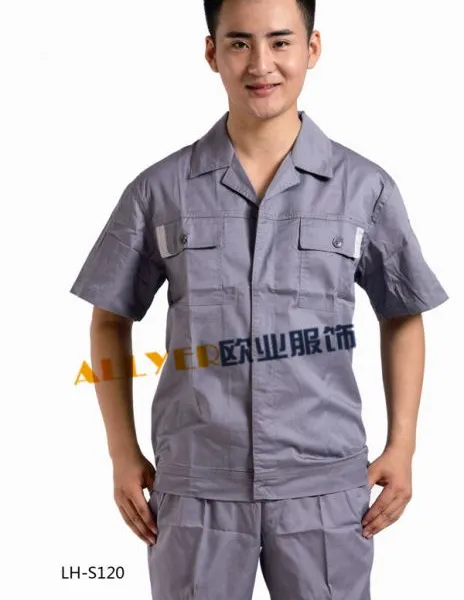 供应家具建材装饰装修公司工作服定做订制