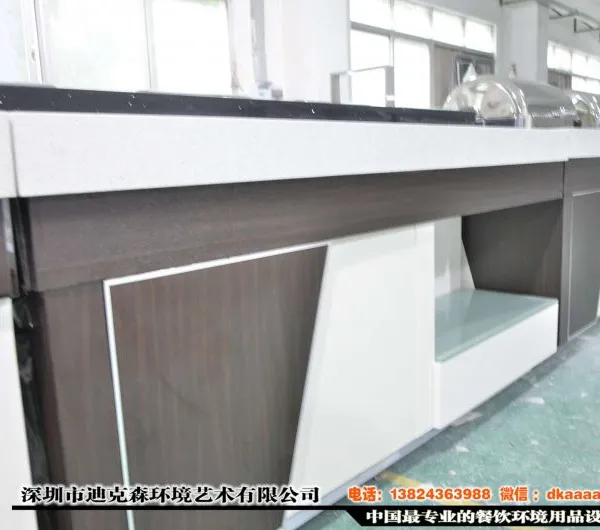 餐饮家具制作设计商务休闲自助餐台热菜自助台明档设计厂家