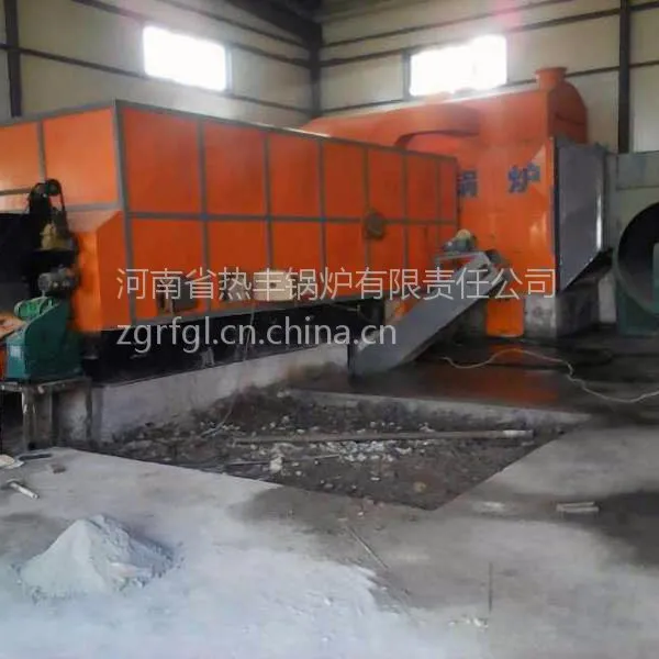 太康锅炉驻新疆库车阿图什2吨链条炉排生物质烘干热风炉