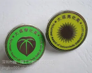 专业金属工艺礼品制作深圳鑫一隆订做徽章、胸针工厂