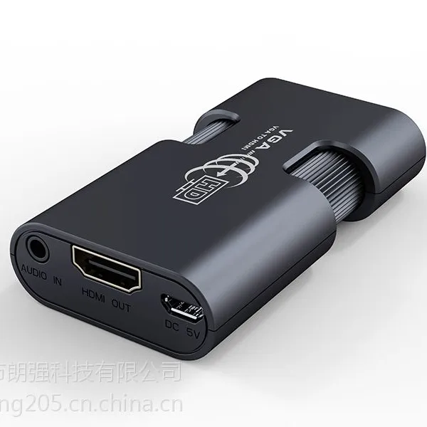 迷你VGA转HDMI高清转换器DVI转HDMI 转换器 VGA TO HDMI CONVERTER
