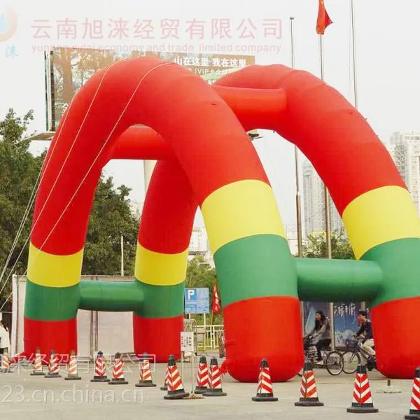 昆明彩虹门 拱门批发定制 印字免费 云南拱门