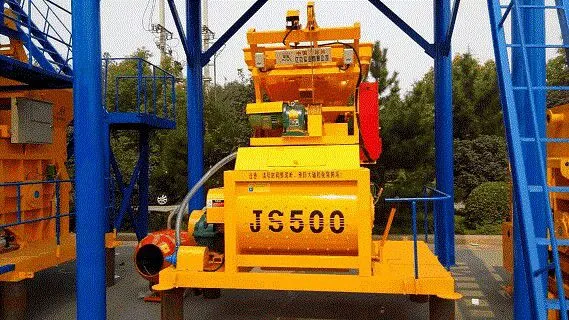 搅拌机 混凝土搅拌机 小型混凝土搅拌机 亿立建机 JS500混凝土搅拌机