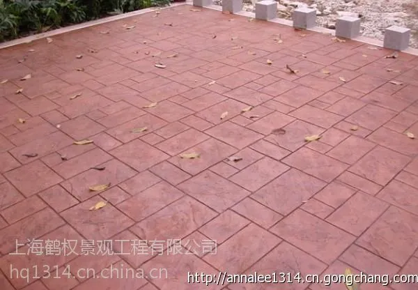 呼伦贝尔市彩色地坪艺术地坪,仿古压模地坪,混凝土压花压模地坪