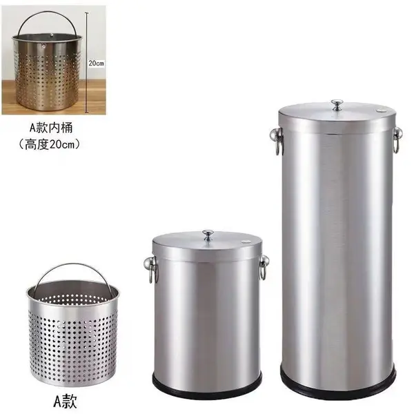 不锈钢茶水桶 剩水茶叶渣过滤桶 茶水收纳垃圾桶南方品牌