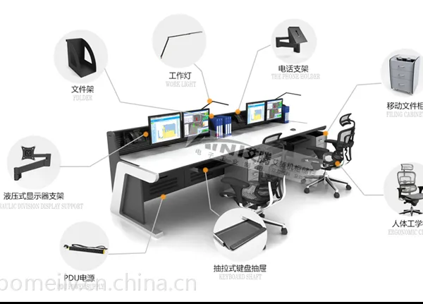 柏镁铝供应电力电网监控调度台 控制台 航运操作台