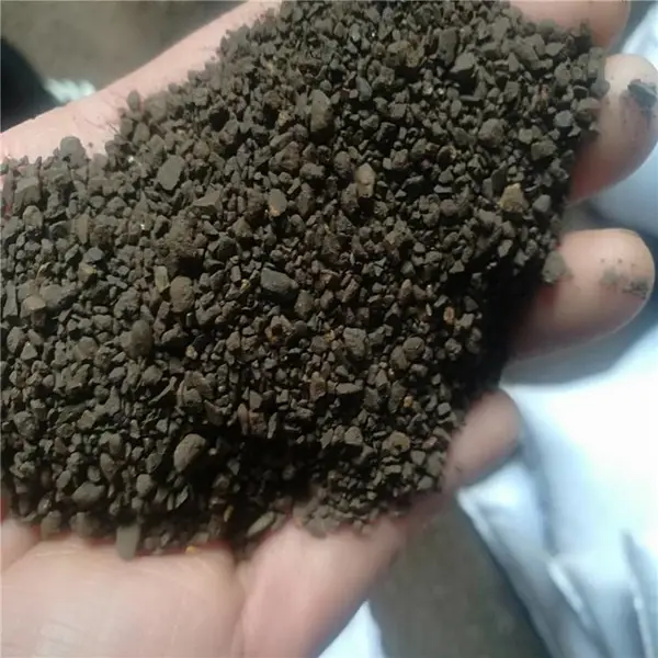 肇庆天然锰砂 30-45%含量显达牌高效水过滤锰砂滤料
