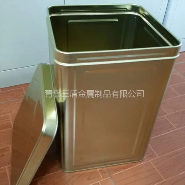 供应18升敞口马口铁方桶(食品桶)