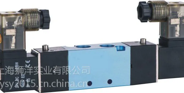 气动元件狮洋气动电磁阀4V220-06/08先导式快装气控阀