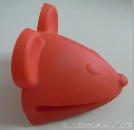 食品级硅胶手套 老鼠头防烫硅胶手套 防热硅胶手套 硅胶隔热手套