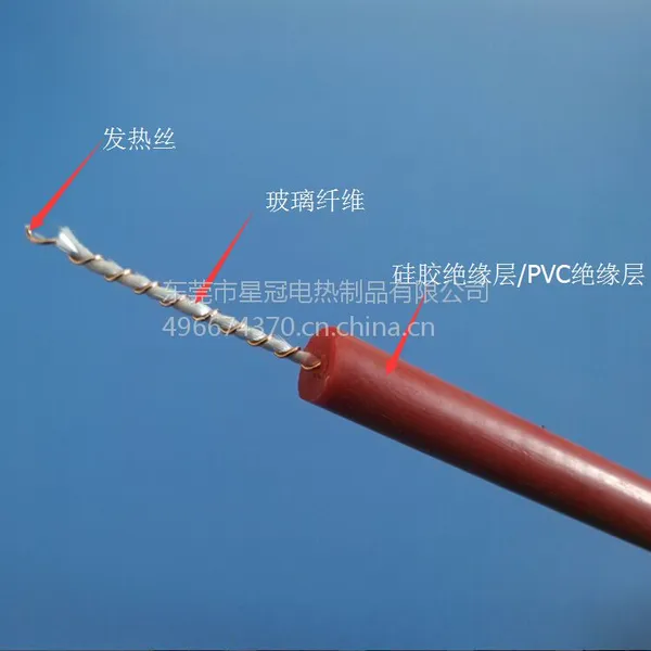 厂家出售AWM3323螺旋硅胶发热线