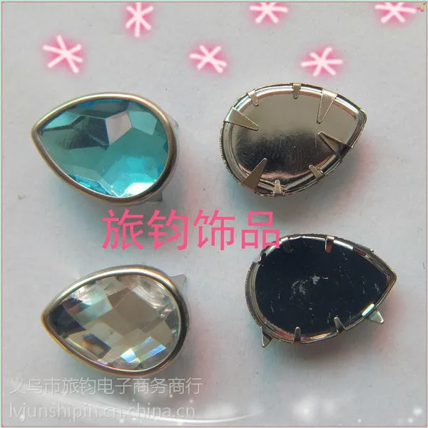 供应亚克力爪钻 树脂爪钻 仿珍珠爪钻 水晶爪钻