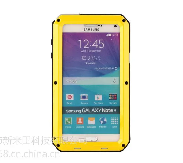 新款上市 Lunatik Taktik 三星note4三防金属手机壳手机保护套