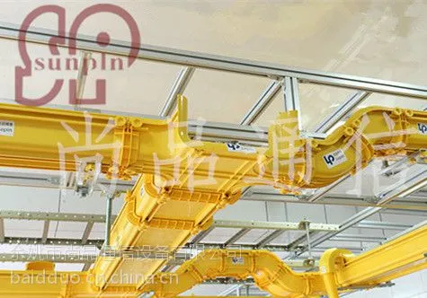 尚品 光纤槽道机房光纤走线架 塑料尾纤槽 240直通槽体 厂家直销