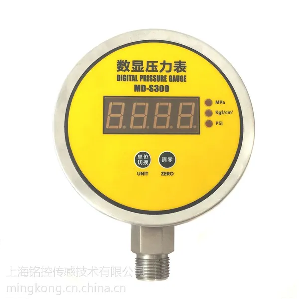 供应上海铭控MD-S300数字精密压力表 电池压力表