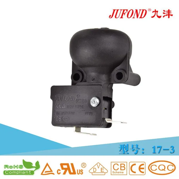 17-3 九沣JUFOND直销防水耐高温防倾倒开关