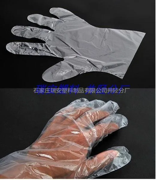供应石家庄瑞安牌一次性PE手套价格