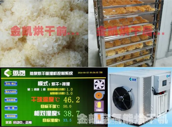 凯能供应机械型节能环保高品质银耳空气能烘干机首先空气能烘干机